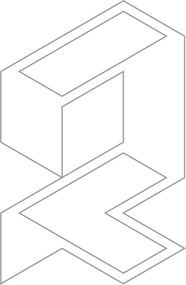 R Logo Russ Ingenieure in Schwarz Weiß